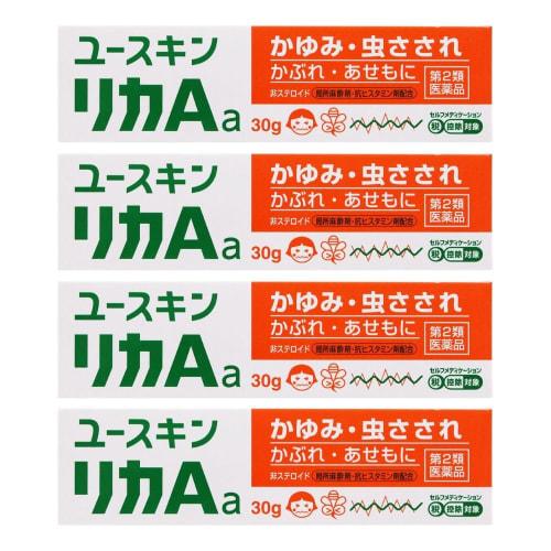 [Second-class OTC Drug] Yuskin Rika Aa 30g X 4