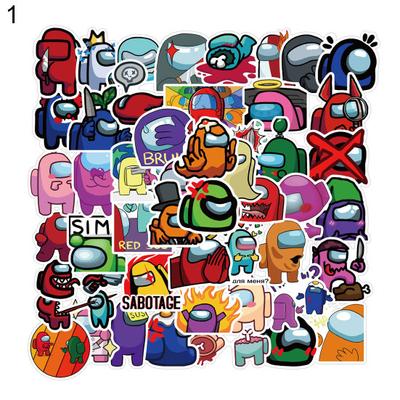 50 τεμ. Ανάμεσά μας Αυτοκόλλητα γκράφιτι Αποσκευές φορητού υπολογιστή αδιάβροχα αυτοκόλλητα αυτοκόλλητα