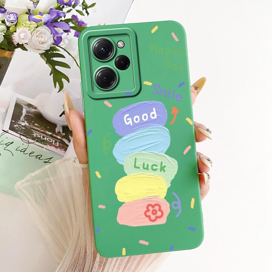 For Xiaomi Poco X5 Pro 5G PocoX5 Fashion Dusk Beach Painting Phone Case For Poco X 5 X5Pro Soft Silicone Covers Bumpers