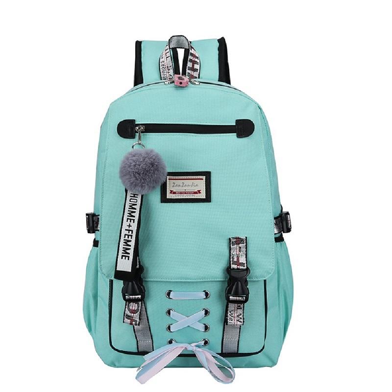 middle school backpack size