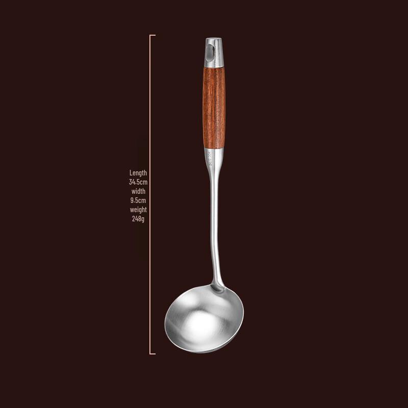 

304 Stainless Steel Pearwood Handle Soup Spoon