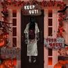 Halloween Decal Horror Hanging Corpse Decoration For Door Window Wall Sticker PVC Easy Peeling Off Design Party Supplies