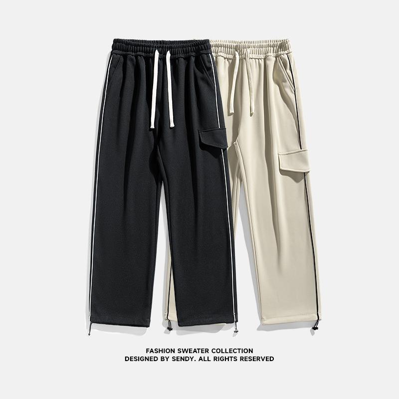 Pants Men's Spring and Autumn New Mountain Outdoor Youth Casual Men's Wide Leg Pants Loose Versatile Trousers