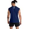 Maglietta da Uomo Senza Maniche Girocollo Tessuto di Cotone Vestibilità Muscolare Tank Top Basic Monocolore per Palestra Allenamento Abbigliamento Sportivo