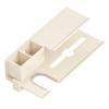 Wall-mounted Bathroom Hair Dryer Shelf Comb Storage Rack Multi-Functional Space Aluminum Storage Box