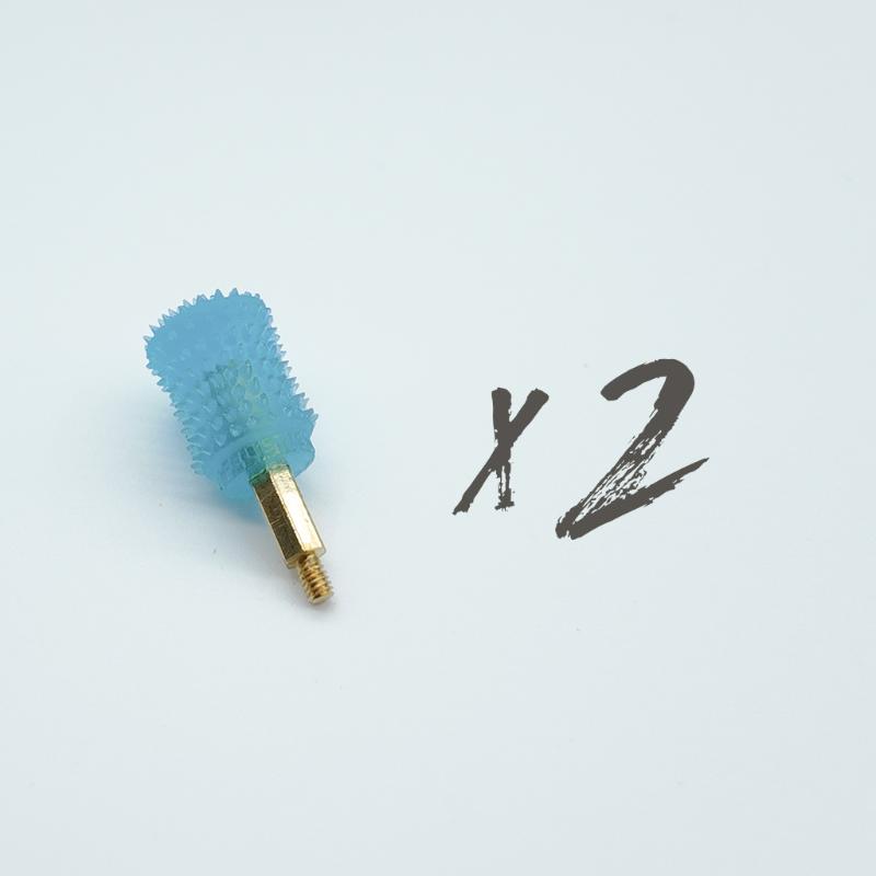 1Par Pontas de Stick Gimbal Fpv V2 Alavanca Joystick Tampa Balancim Para Acessórios de Controlador Remoto Radiomaster Pocket