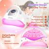SUN X26 MAX Profesjonalna lampa do suszenia paznokci do manicure 380 W Suszarka do paznokci z żelem i czujnikiem automatycznym Lampa do paznokci UV LED