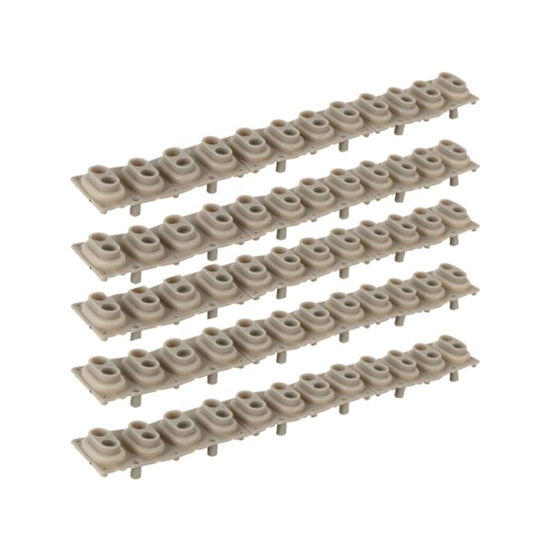 Pack of Professional Silicone Pads Designs for Electronic Keyboard Key Repair Offering Durability Easy Installation