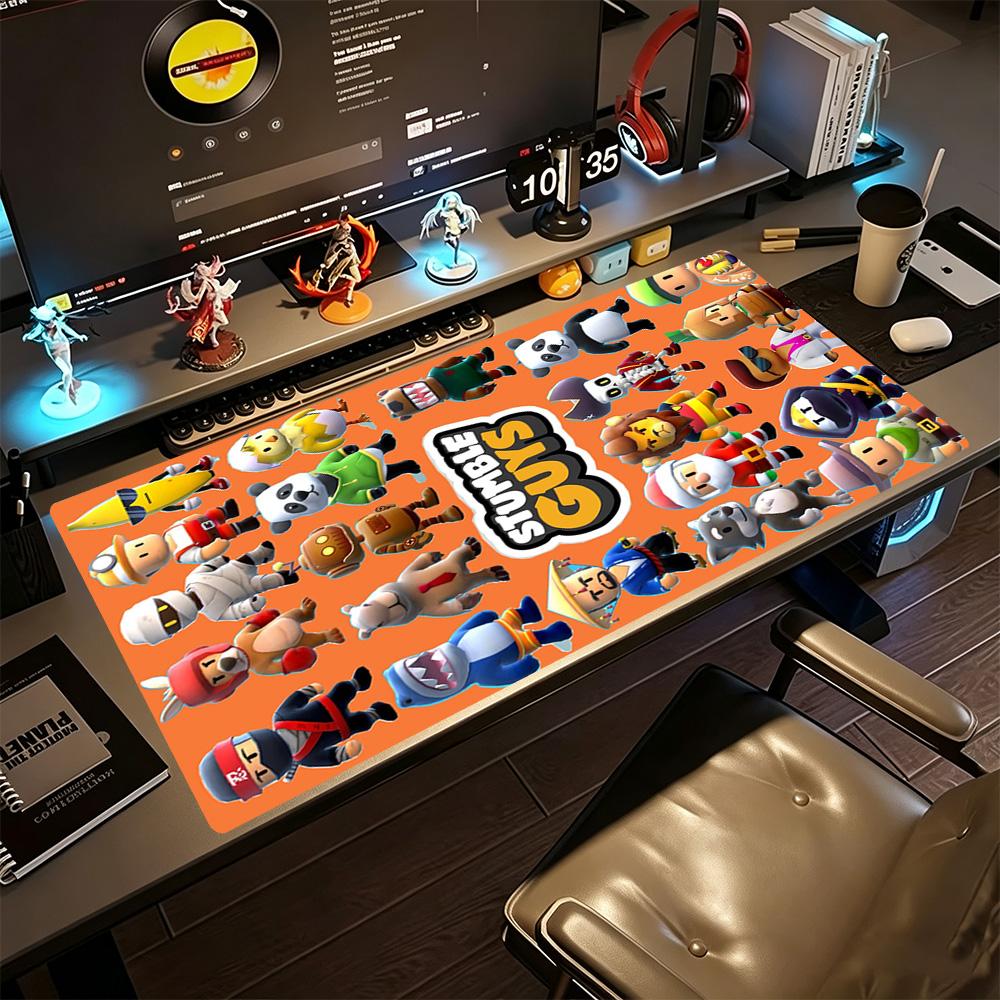 Stumble Guys Gaming Mouse Pad Desk Mouse Pad Office Mouse Mats Nonslip Rubber Bottom Perfect Gift For Gamers