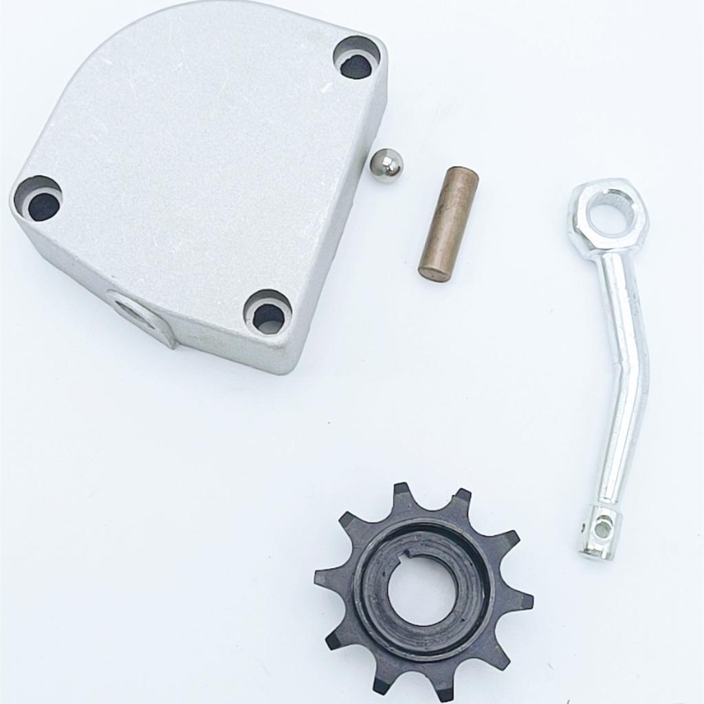 Clutch Cover Kit 10-Teeth Sprocket 3 Holes 49cc 60cc 66cc 80cc Motorized Bicycle