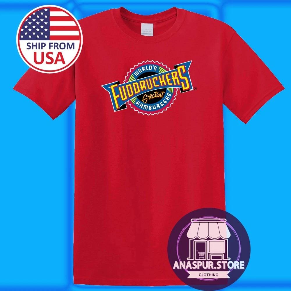 World s Fuddruckers Greatest Hamburgers Men s Red Size S-5XL XL