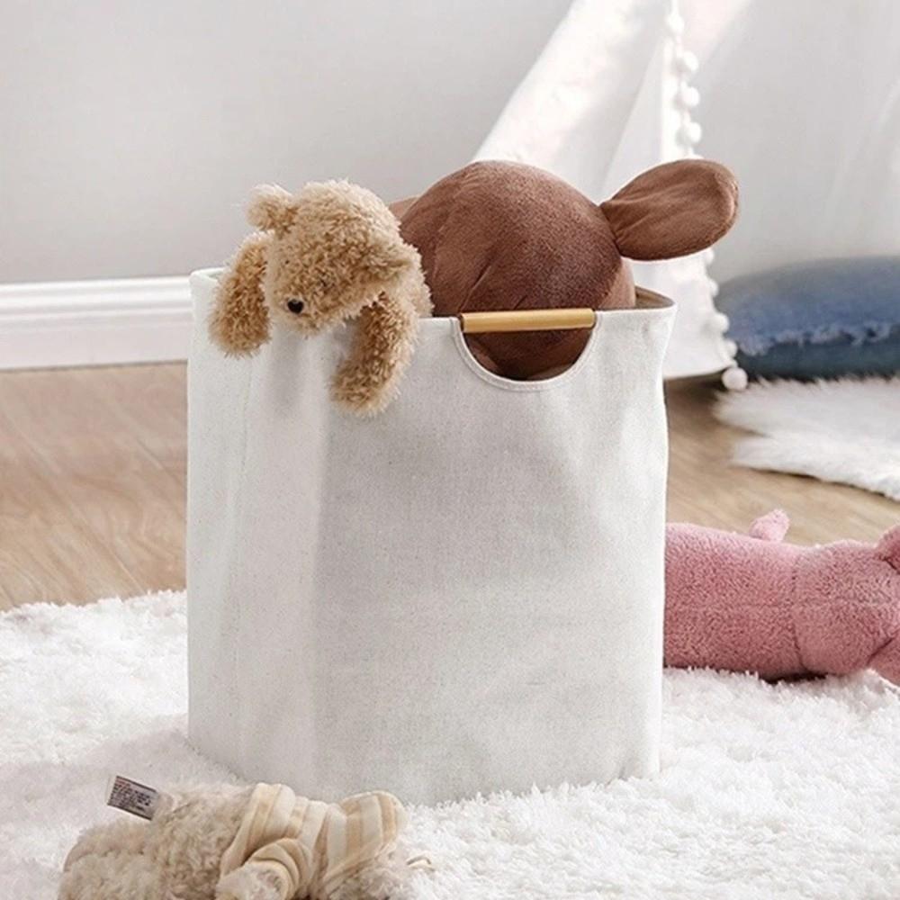 With Handle Laundry Basket Large Capacity Dirty Clothes Basket Dirty Clothes Storage Basket Home