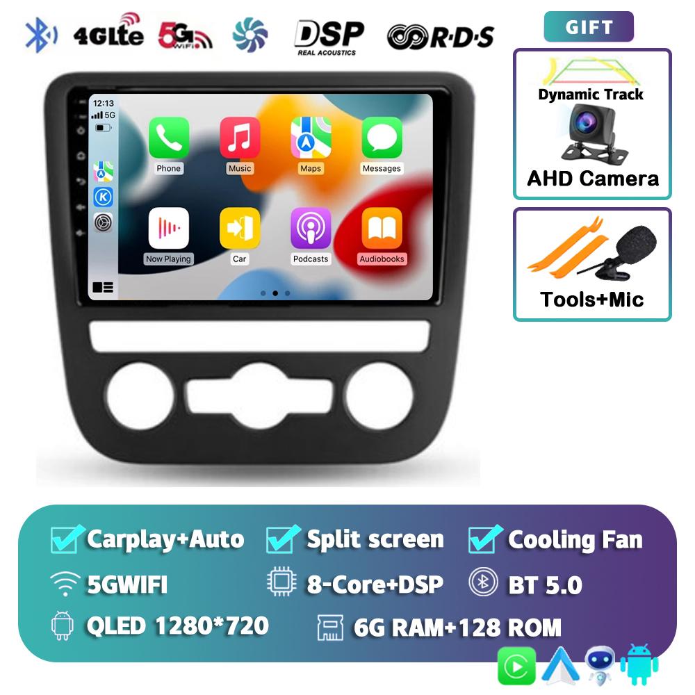 Android 14 Carplay For Volkswagen EOS Scirocco 3 III Mk3 2008-2014 Car Radio Multimedia Video Player Navigation Stereo GPS 2din