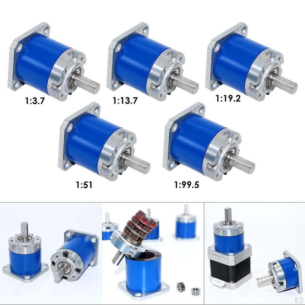 42 Schrittmotor-Untersetzungsgetriebe Präzisions-Planetengetriebe 36mm Gehäuse, Kohlenstoffarmer Stahl
