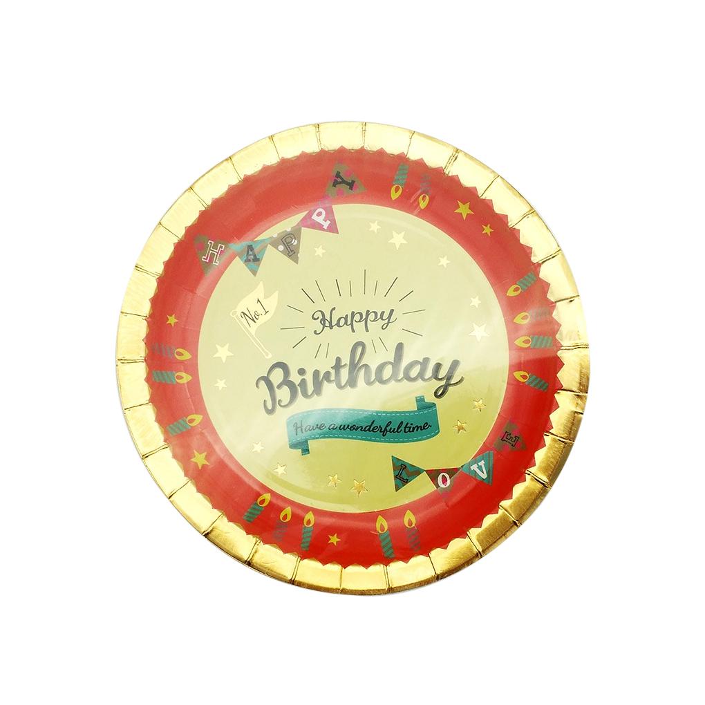 6Pcs Disposable Cakes Paper Tray Round Cake Boards Dessert Plates Cardboard Circle Bases for Birthday Day
