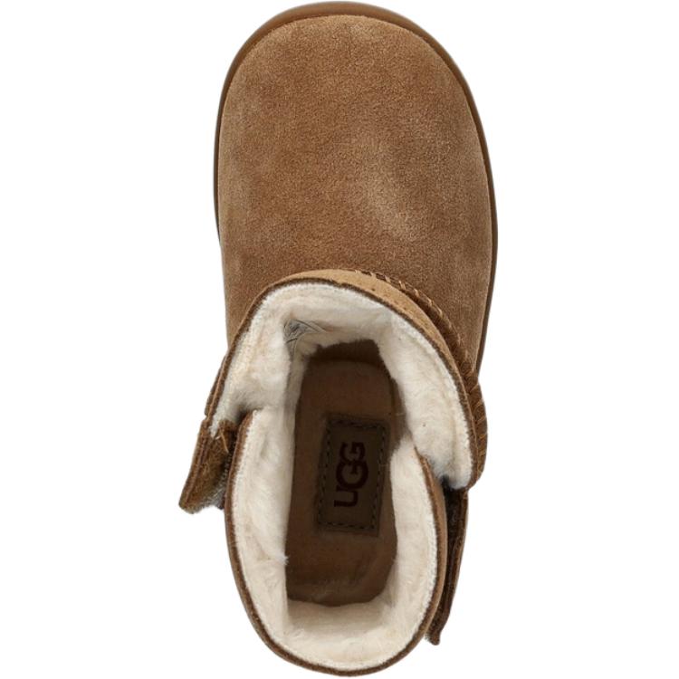 UGG Keelan II Comfortable Fashion Versatile Non-Slip Shock Absorbing Walking Shoes Baby Shoes Brown 1157634T-CHE