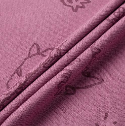 Vans X HIRONO Collaboration Long-Sleeve Hoodie Women's Gray Pink