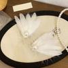 Feather Duckbill Hair Clip Side Hairpin Embroideried Wing Shape Hair Clip for Women Girl Hair Decoration Accessories