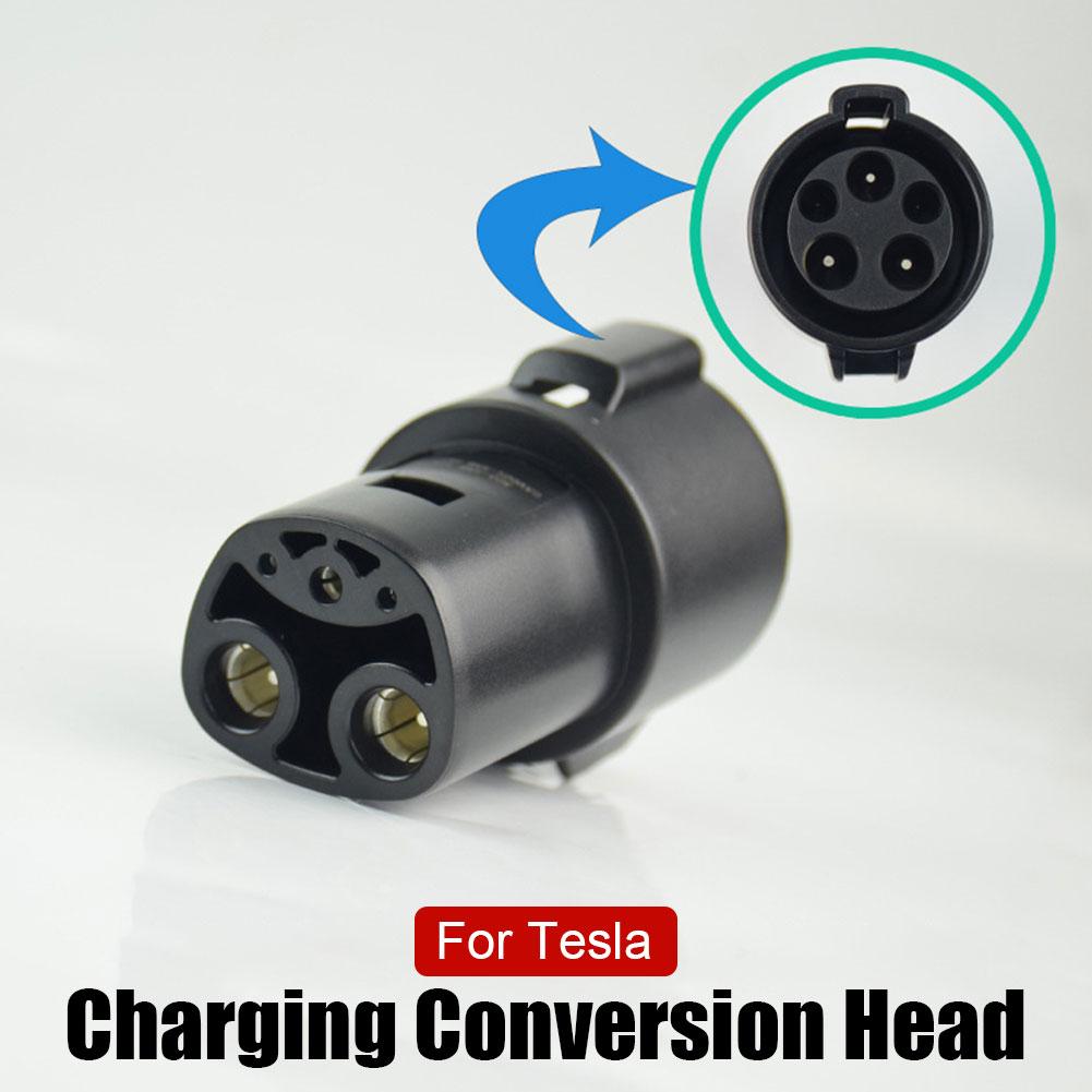 Adaptor încărcător EV Conector de încărcare mașină electrică pentru Tesla Model XY 3 S SAE J1772 Tip 1 la Adaptor pentru Tesla EVSE