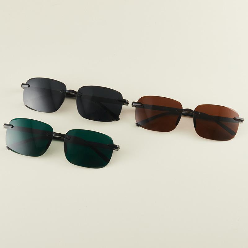 New Frameless Cut Edge Sunglasses Vintage Classic Men Sunscreen Outdoor Cycling Eyeglasses Women Eyewear UV400 Gafas De Sol