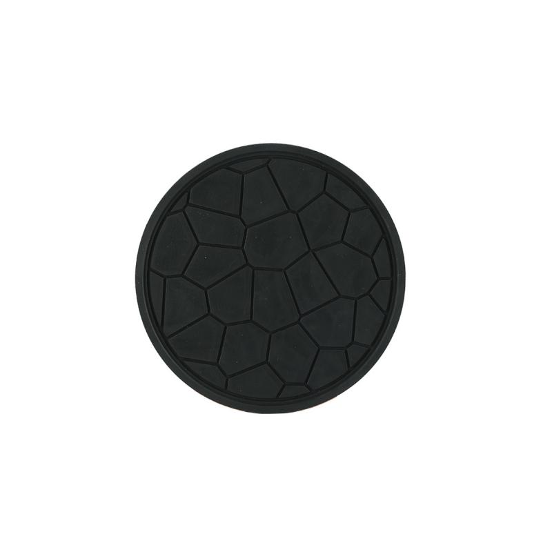 1PCS Round Silicone Coasters Square Non-slip Placemats Heatproof Cup Mat Reusable Tableware Set Table Protector Drinkware