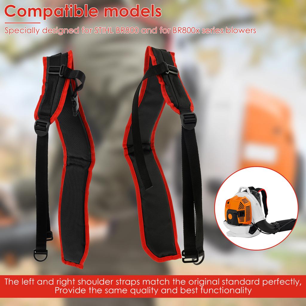 2Pcs Backpack Sprayer Replacement Straps Adjustable Shoulder Strap Harness For Trimmer Lawn Garden Lawn Sprayer Accessories