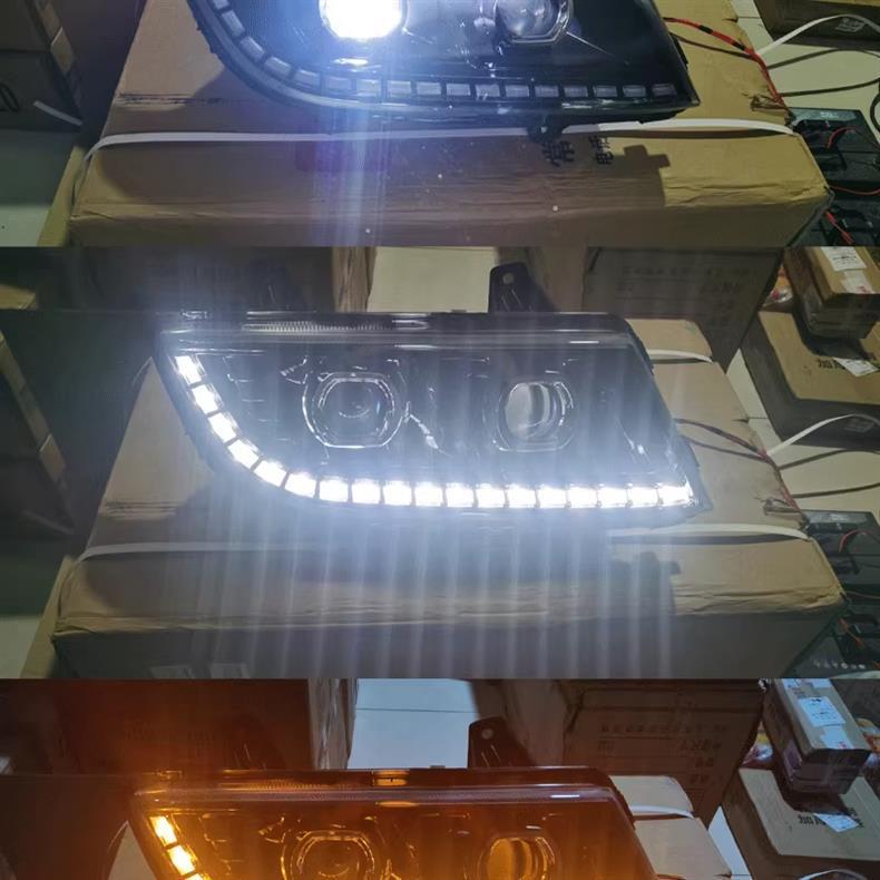 Compatible with Jiefang Hany V2.0: Upgraded Super Bright Dual-Lens LED Headlight Assembly
