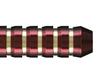 Dynasty BRASS SET Wine Red Ten Wine Red Brass Dart Barrels "TEN"
