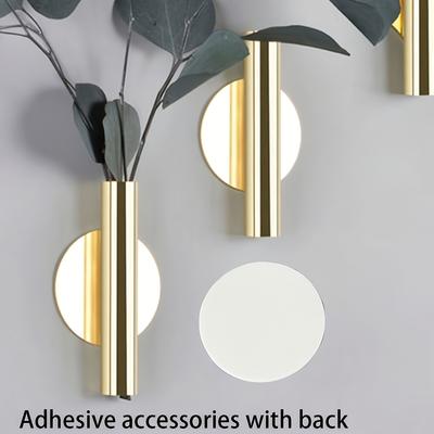 Creative Wall-mounted Flower Vase European Style Hanging Planter Hydroponics Pots For Home Office Living Room Decoration Gift