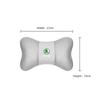 1Pcs Car Seat Headrest Ice Silk Neck Pillow Support Pad For Skoda Kylaq Elroq Kodiaq Octavia Enyaq Kamiq Scala Rapid Superb Yeti
