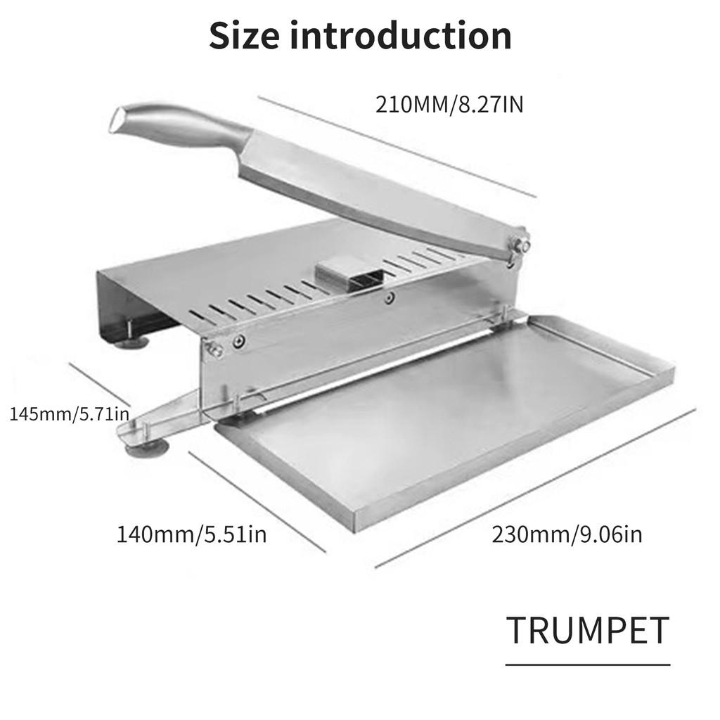 Household Kitchen Gadgets Meat Slicer Beef Herb Mutton Rolls Cutter Commercial Manual Bone Cutting Machine