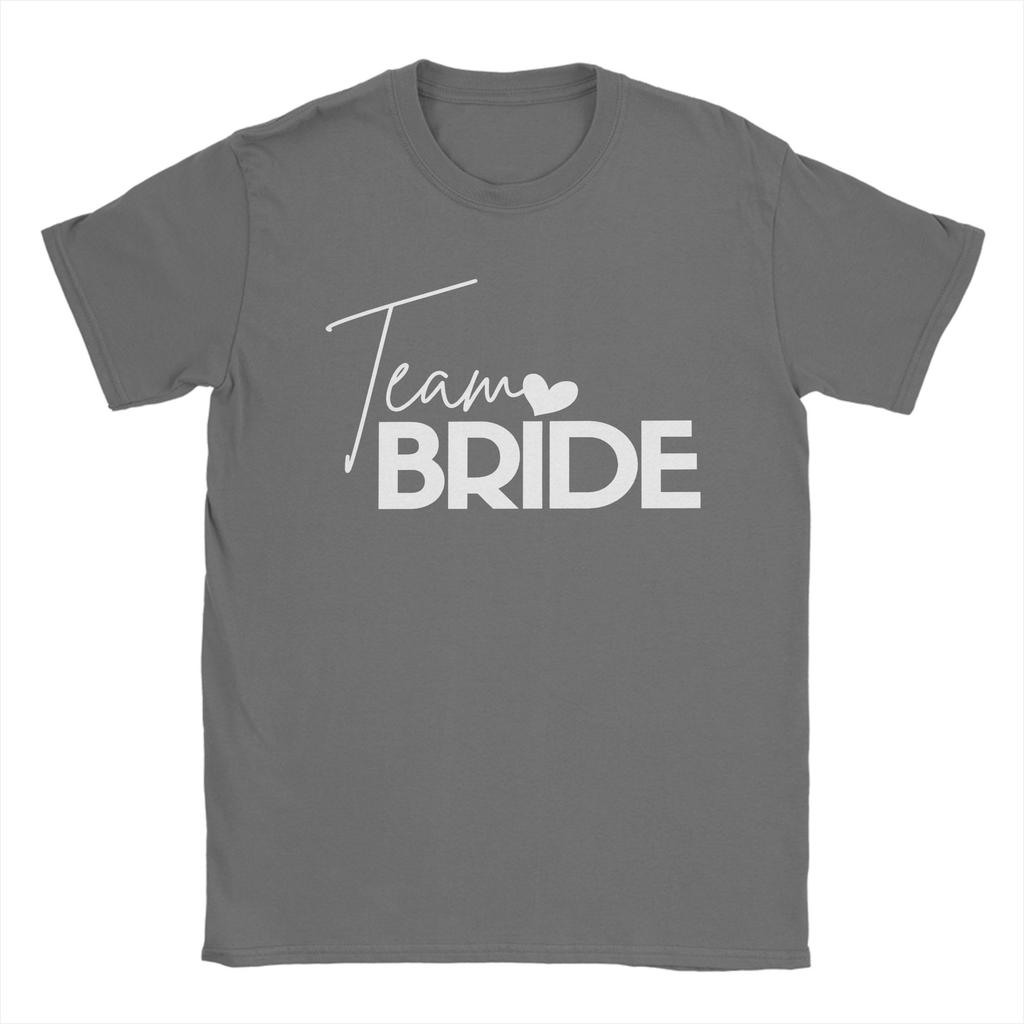 Unisex Hearts Bride Bachelorette Party Team Wedding T Shirt Cotton Tops Fashion Short Sleeve Tees Birthday Present TShirts