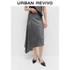 UR Women's Retro Striped Asymmetrical Skirt