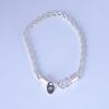 Suibian Wish 4MM Twisted Silver-Plated Hemp Rope Bracelet - European & American Fashion