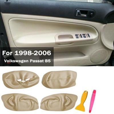Für Volkswagen Passat B5 1998 1999 2000 2001 2002 2003 2004 -2006 Mikrofaser-Leder Auto Tür Armlehnen Panel Schutzabdeckung