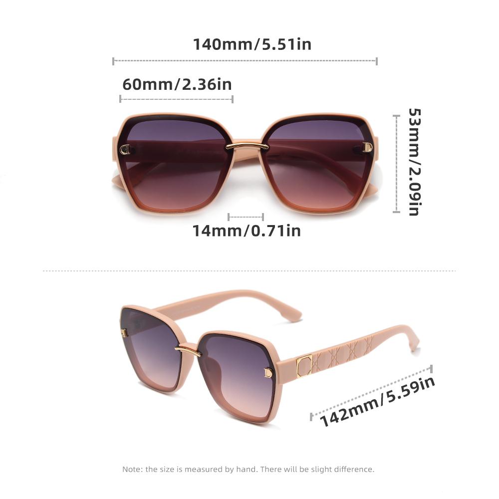WIMN Women‘s Sunglasses UV400 Vintage polarization Glasses Design Gradient Butterfly Square Eyewear Shades Oculos
