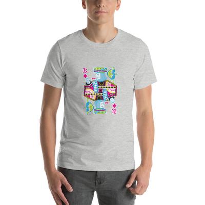E2K King of Diamonds T-Shirt Kings Diamonds Playing Cards Poker Black Jack Game