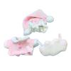 3 Pieces Plush Doll Nightwear Dress up Birthday Gifts Flexibility Decoration for Little Girls Hands