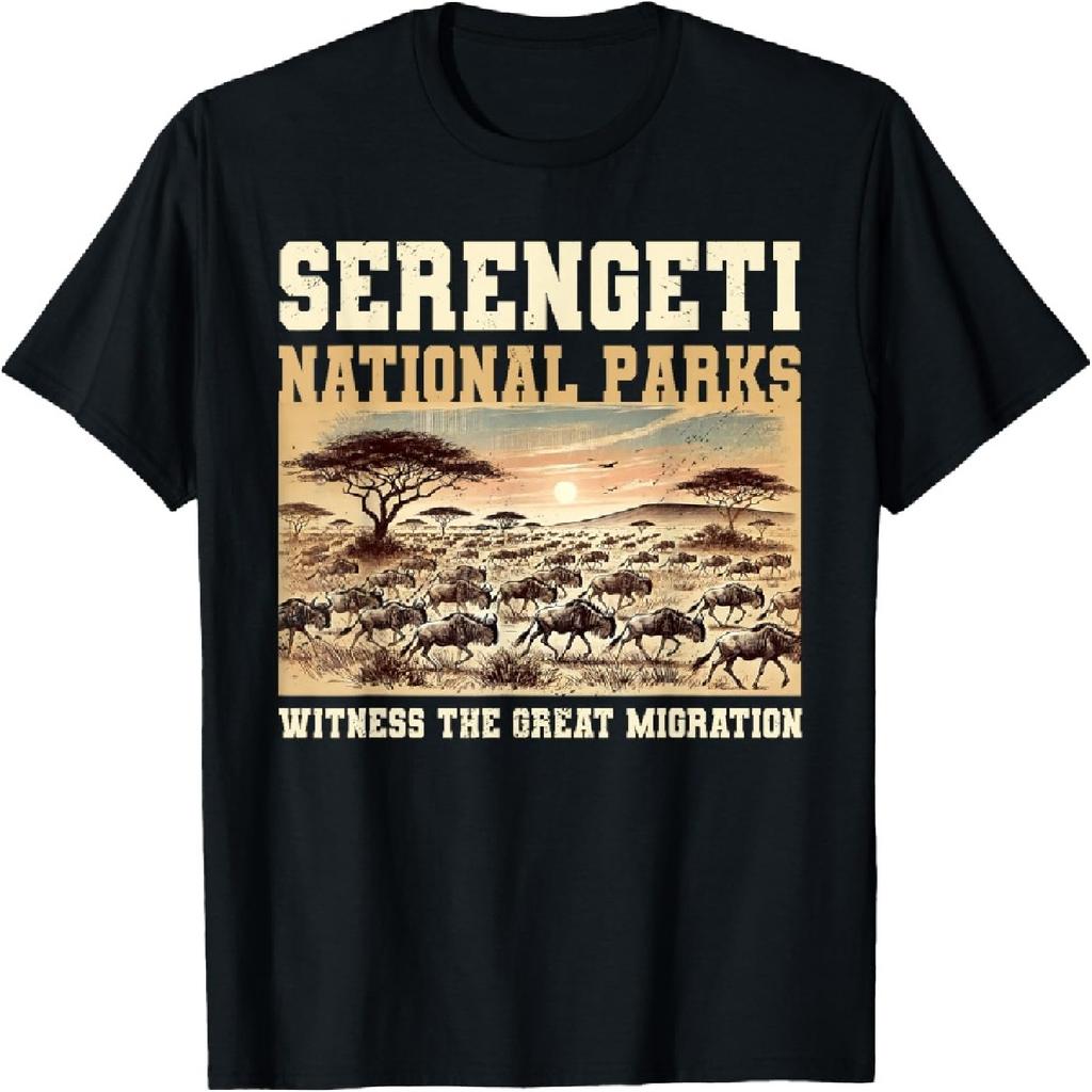 Serengeti Nationalpark Tansania Safari Große Migration T-Shirt