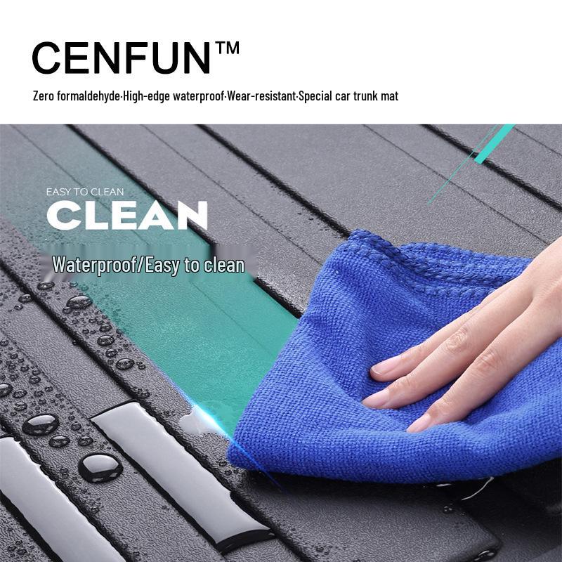 Volkswagen Trunk Mat for Tharu, T-Roc, Touran L, Lavida, T-Cross, Sagitar - Waterproof & Non-slip