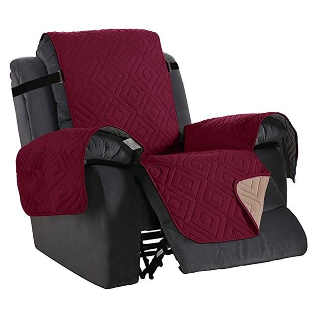 

Водонепроницаемый чехол для дивана с откидной спинкой, подушка для дивана, чехол для детского стула с домашним животным, чехол для дивана, карманный коврик для кресла для гостиной S 79x68cm винный