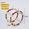 Parrot Cage Accessories: Swing, Cloud Ladder, Bird Nest, Decompression Toys for Cockatiel, Budgie, Parakeet, and Small Birds