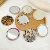 Portable Cosmetic Vanity Mirror Round Beauty Mirrors Girl Lady Gift Acetate Makeup Mirror