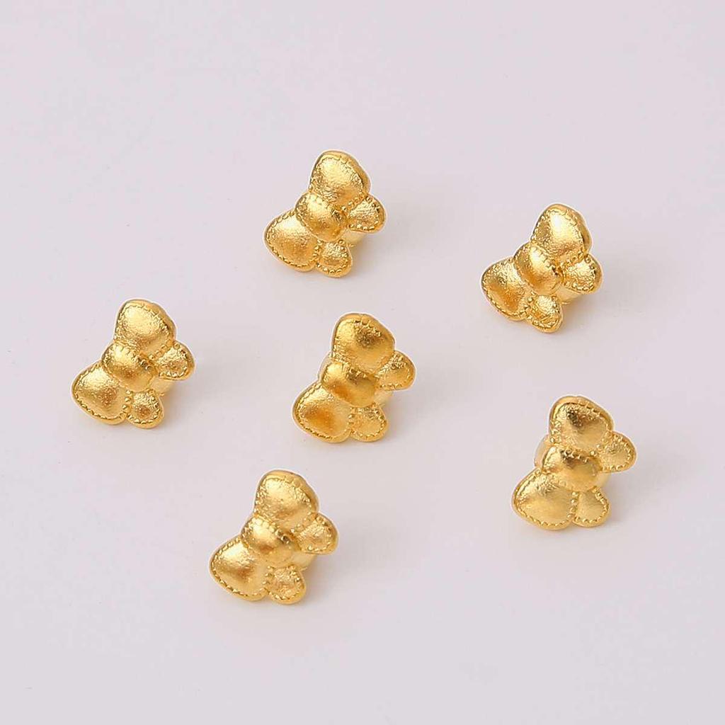 Handmade Copper Gold Spacer Beads: Zircon Jade Loose Gemstones for DIY Necklaces, Bracelets, Jewelry, and Pendant Accessories