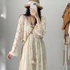 2026 Sweet and Fresh Bohemian Lace Tassel Maxi Dress