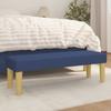 Vidaxl Bench, Blue, 100X30X30 Cm, Upholstered with Fabric