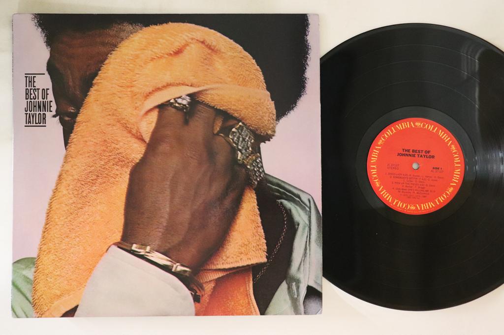 LP Record JOHNNIE TAYLOR - Best Of Johnnie Taylor JC37127 COLUMBIA 1981 US Soul/Funk Used