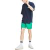 FILA T Shirts Unisex Marine Blue Crew Neck Moderate Straight Fit FE2RSF5106X-INA