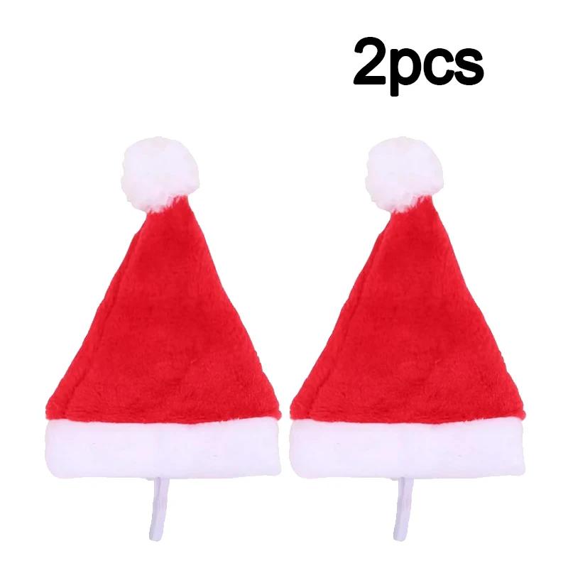 Pet Cat Dog Christmas Hat Cap Puppy Dog Accessories for Small Dogs Dog Costume Dog Hats for Cats Dog Costumes Pet Supplies