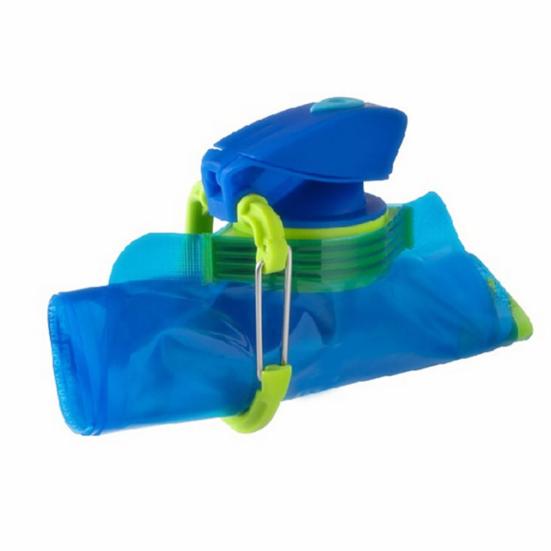 700ml Reusable Foldable Flexible Water Bottle Pouch Bag Camping Hiking Tool